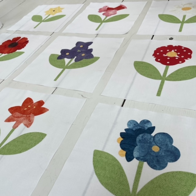 Flower Sampler Quilt Digital Patterns