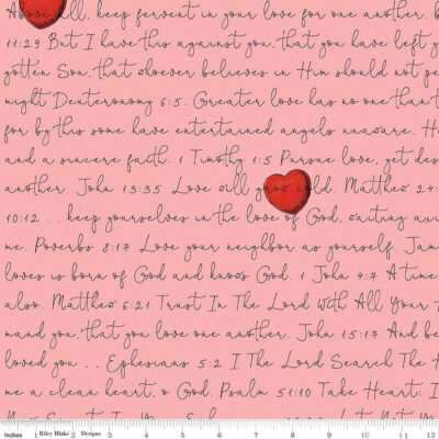 All My Heart Love Letters - Pink