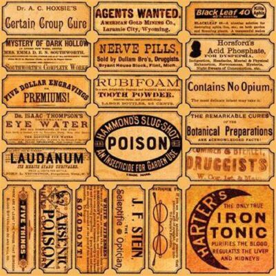 Queen of We'en Apothecary Labels - Orange