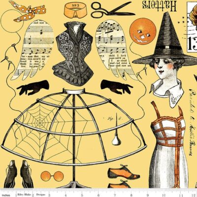 Queen of We'en Collage - Yellow