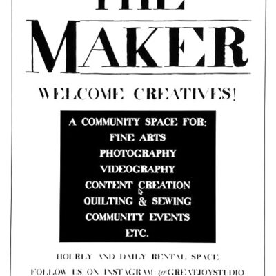 The Maker Studio and Event Space