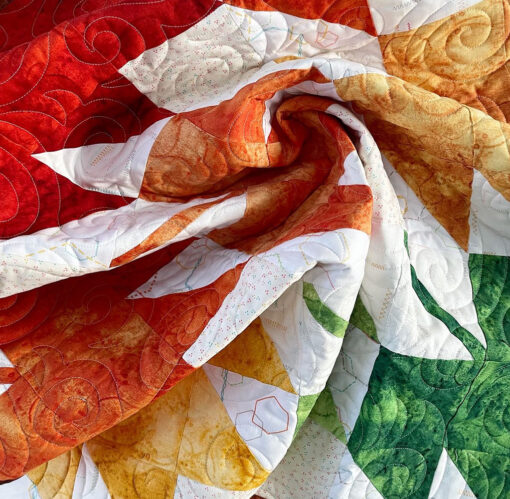 Fall Leaf Quilt Blocks