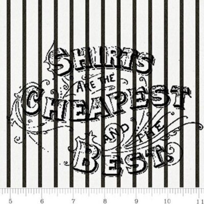 Pumpkin Patch White Silver Lining Stripe