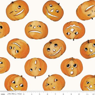 Pumpkin Patch White Tossed Jacks